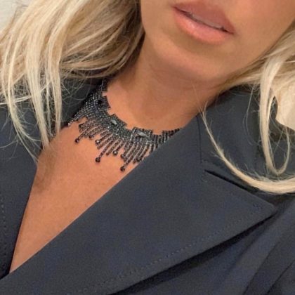 Κολιέ Μαύρα Κρόσια