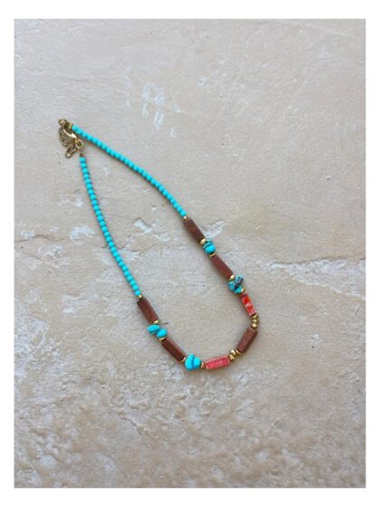Turquoise Ember Necklace