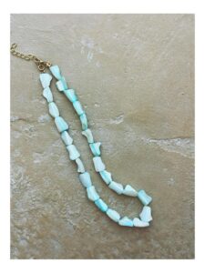 Seafoam Shell Drift Necklace